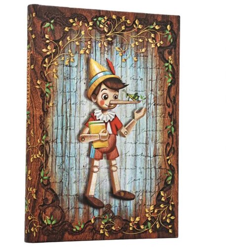  NOTES 12X18 CM-MIDI CRTE 72 L S GUMICOM PINOCCHIO PAPERBLANKS PB1528-5 Cene