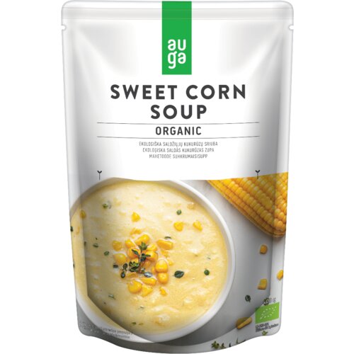 Auga organic sweet corn soup 10 x 400 g Cene