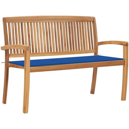  Klop z blazino 128,5 cm trdna tikovina Cene