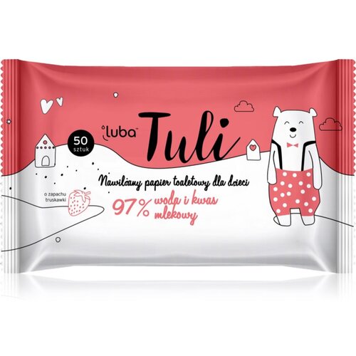 Luba Tuli Lactic acid vlažni toaletni papir s mliječnom kiselinom za djecu Strawberry 50 kom Cijene