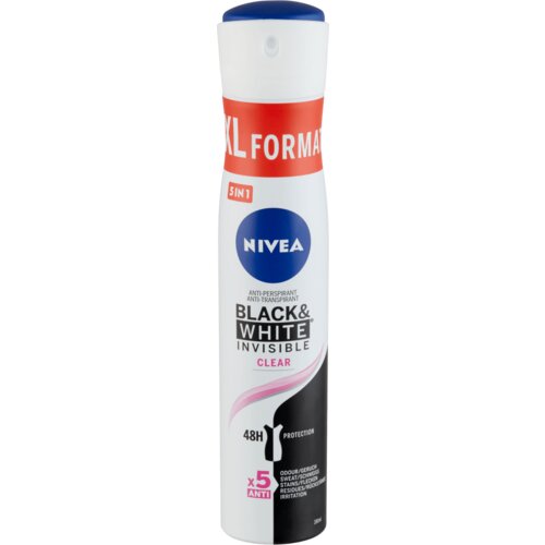 Nivea deo black &amp; white clear dezodorans u spreju 200ml Cene