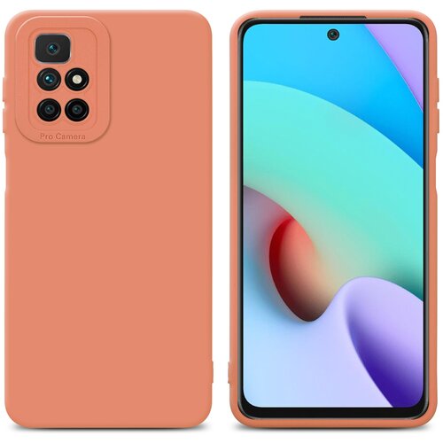 Cadorabo Ohi&scaron;je, združljiv s Xiaomi v tekoči svetlobo Orange - Za&scaron;čitni pokrov iz fleksibilnega silikona TPU, (20602946) Cene