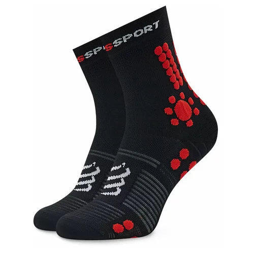 Compressport Pro Racing Socks v4.0 Trail Black/Red T2 Čarape za trčanje