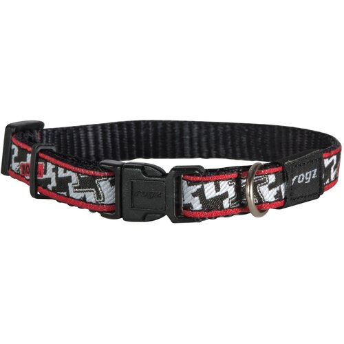 Rogz fancy dress ogrlica za pse sa dezenom s &amp;mdash; 20&amp;ndash;31 cm bronzane kosti Slike