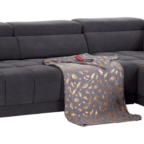 Modern Living sedežna garnitura hogan, siva, relax funkcija Slike