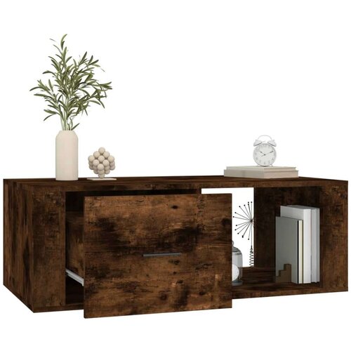 vidaXL Stolić za kavu boja hrasta 100x50,5x35 cm konstruirano drvo Cene