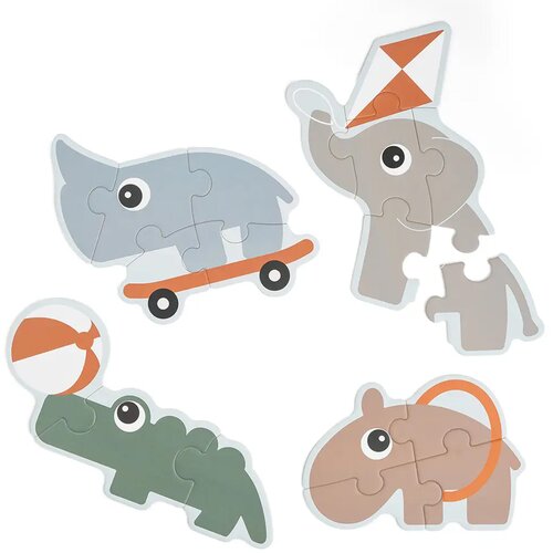 Done By Deer jigsaw puzzle playground colour mix Cene