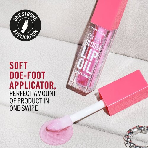 Rimmel London Oh My Gloss! Lip Oil olje za ustnice z vlažilnim učinkom odtenek 009 Cappuccino 4.5 ml Slike