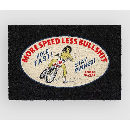 Loose Riders More Speed Doormat black Cene