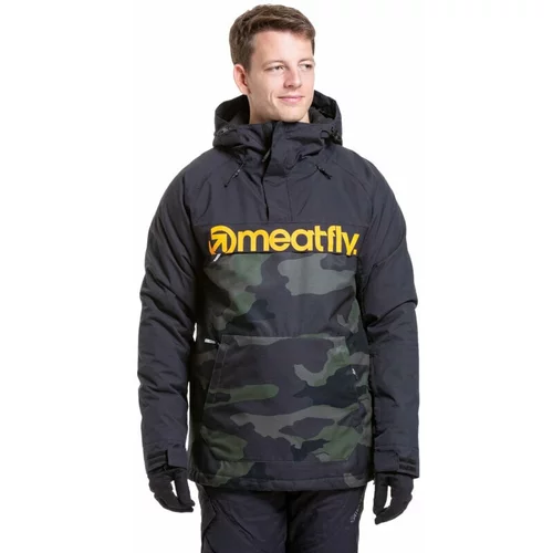 Meatfly Slinger Mens SNB and Ski Jacket Rampage Camo L