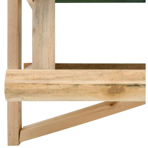 Hranilica za ptice od masivnog drva 35 x 29,5 x 21 cm Slike