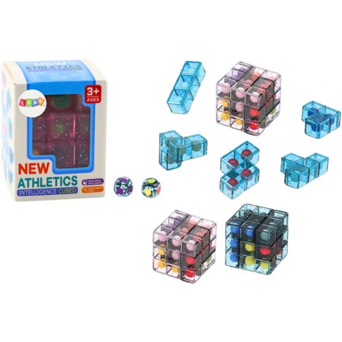 Logic Blocks Puzzle Puzzle Cube Game Pink Cijene