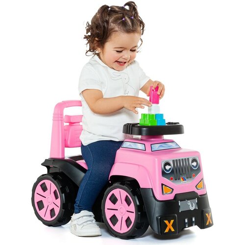 MOLTO guralica 3u1 + set kocki Pink Cene