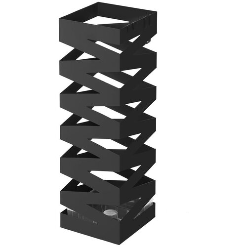  Stalak za ki&amp;scaron;obrane LUC16B, crni, metalni, 49 cm Slike