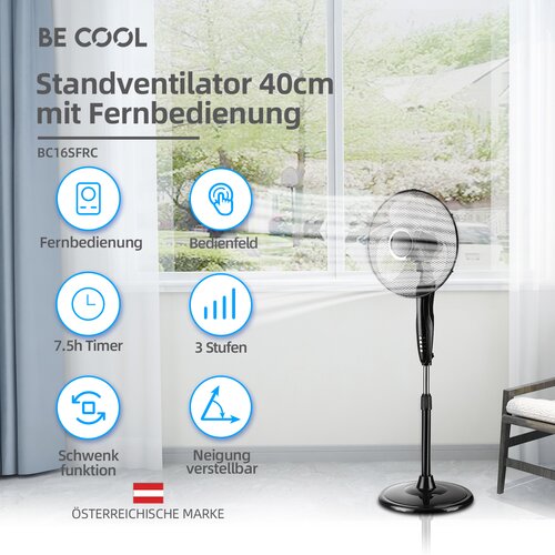 BE COOL BC16SFRC ventilator Cene