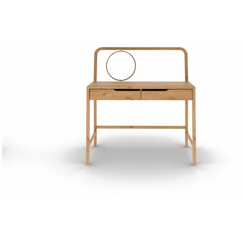 The Beds Kozmetički stol od punog hrasta 57x110 cm Twig –