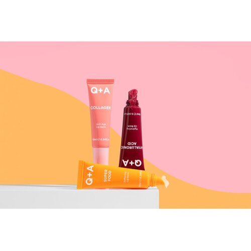 Q+A Hyaluronic Acid balzam za toniranje za usne s hidratantnim učinkom 10 ml Slike