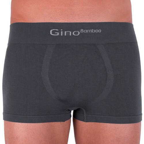 Gino muške bokserice Seamless Bamboo Gray (53004) Cene