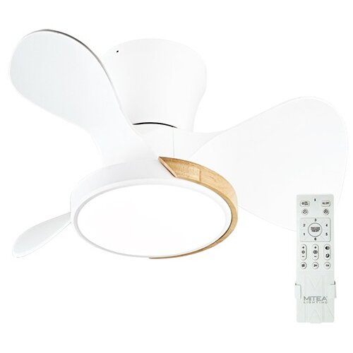 Mitea Lighting Ventilator beli plafonski 40W sa svetlom LED CCT 12W sa daljinskim upravljačem MV5014-W Cene