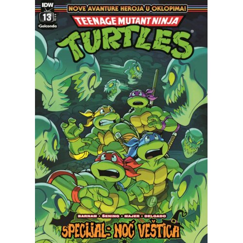 Golconda Erik Barnam, Sara Majer - TMNT: Nove avanture heroja u oklopima #13 Slike