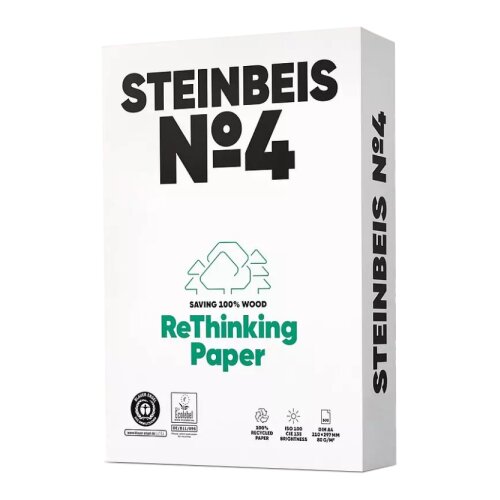 Steinbeis papir Steinbeis N.4 80g 100% reciklirani Slike