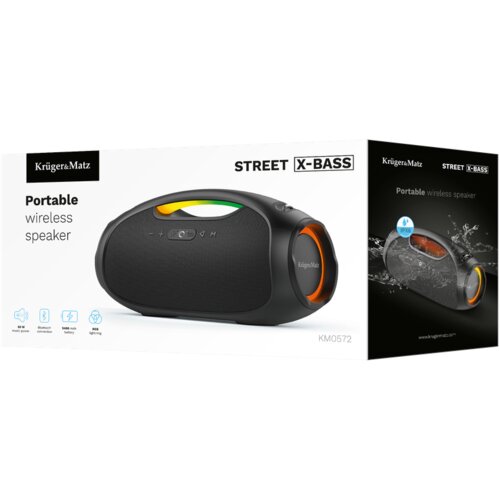  Kruger&amp;amp;Matz street X-BASS bežični zvučnik Slike