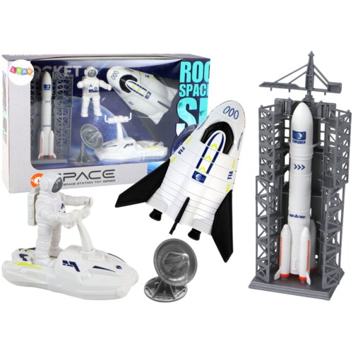Space Mission Set Rocket Astronaut ship 5 pcs Slike