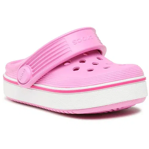 Crocs Natikači Crocband Clean Clog T 208479 Roza