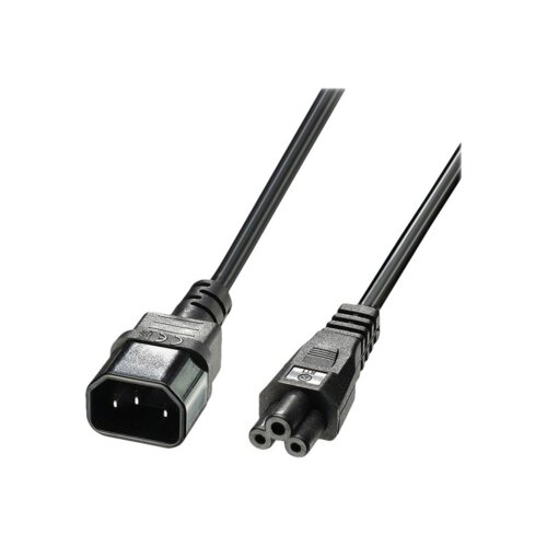 Lindy 30340 napajalni kabel Črna 1 m C14 priključek C5 priključek Slike