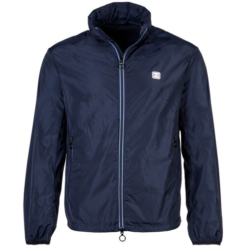 Armani Exchange Prehodna jakna temno modra / bela Slike