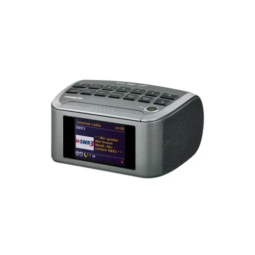 Sangean Internet Stolni radio RCR-11 WF AUX, DAB+, DLNA, Internetski radio , UKW, USB Siva