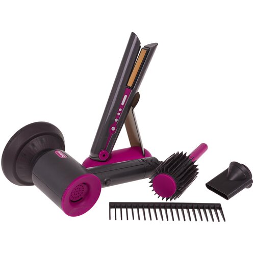  Frizerski set za igru Little - sivo/rozi Slike