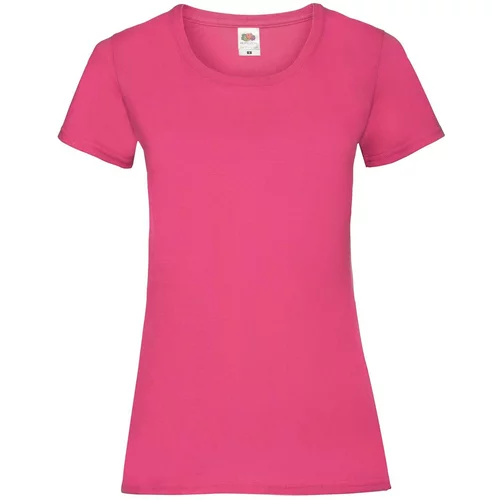 Fruit Of The Loom Pink Valueweight T-shirt
