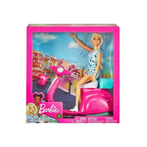 Barbie lutka sa skuterom ( A070970 ) Slike