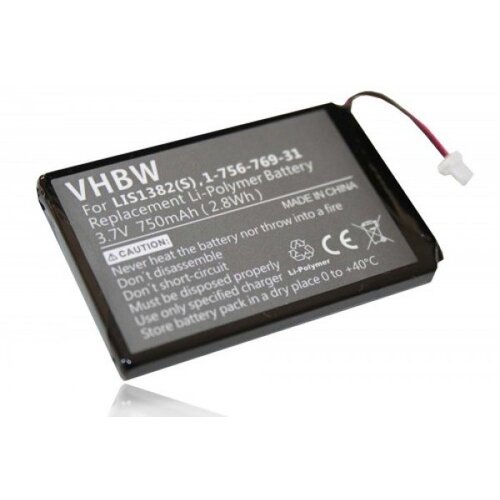 VHBW Baterija za Sony Portable Reader PRS-300, 750 mAh Slike