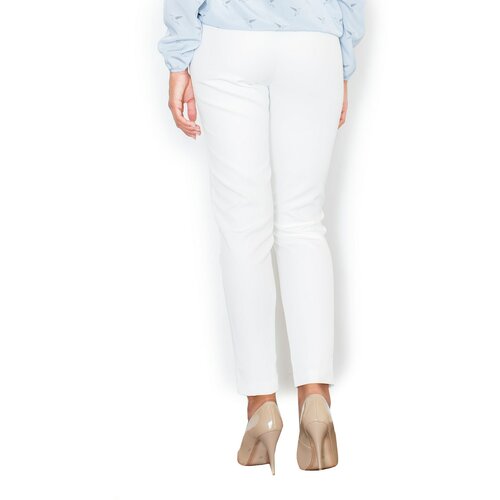 Figl Ženske pantalone M377 bijele Slike