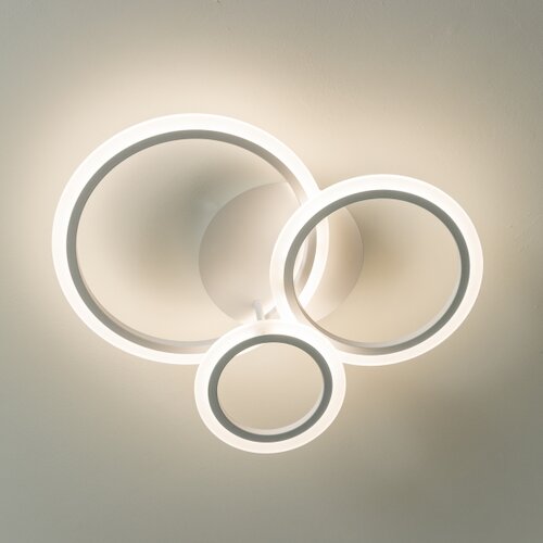  brilagi-led prigu&amp;scaron;iva plafonska lampa orbits LED/40W/230V 3000-6500K bela + daljinski upravljač Slike