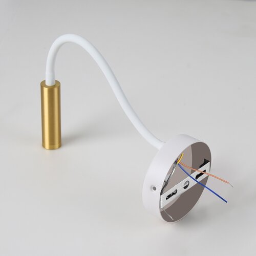  Brilagi - LED prigu&amp;scaron;iva fleksibilna zidna lampa MAYA 1xG9/4W/230V bela/zlatna Slike