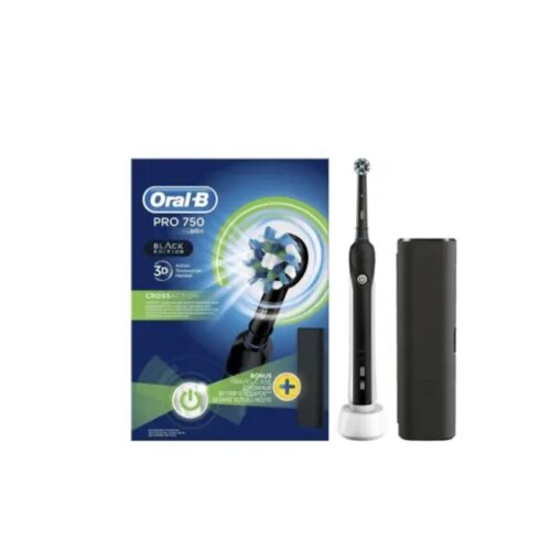 Oral-b električna četkica za zube poc pro 750 all black ca power Slike