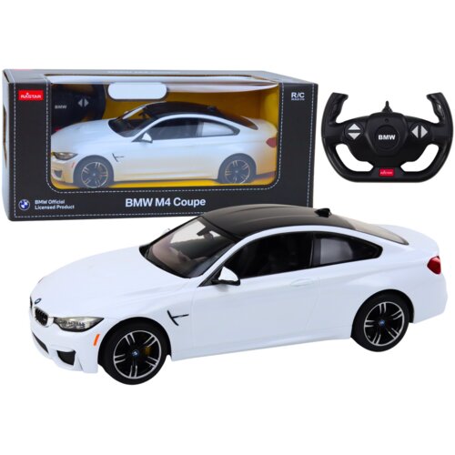  Licencirani auto na daljinsko upravljanje 1:14 BMW M4 Coupe - bijeli Cene