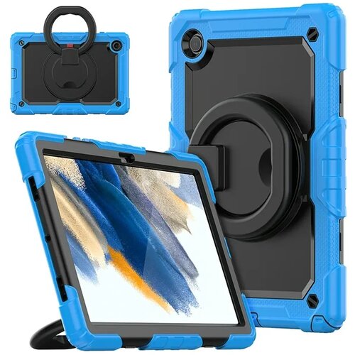 JTech Ohi&scaron;je za Samsung Galaxy Tab A8 10,5" z vrtljivim stojalom modro, (22025809) Cene