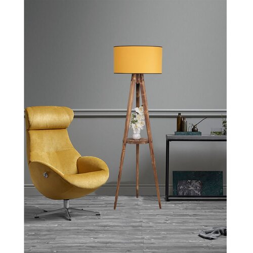 Opviq podna lampa, 153 cm, E27, žuta Cene