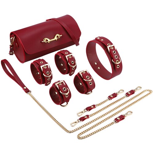 Kiotos BDSM Deluxe 5 Item Kit Red Cijene