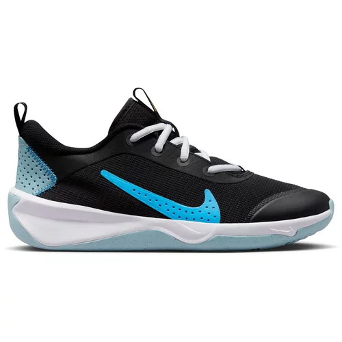 Nike Čevlji Omni Multi-Court (Gs) DM9027 005 Black/Blue Lightning