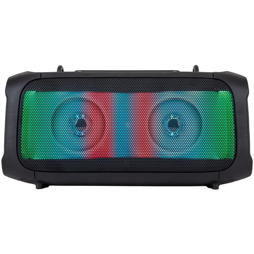 Prenosni aku. FM USB karaoke zvočnik Bluetooth LED RGB 8W Music Box GO + mikrofon Cene