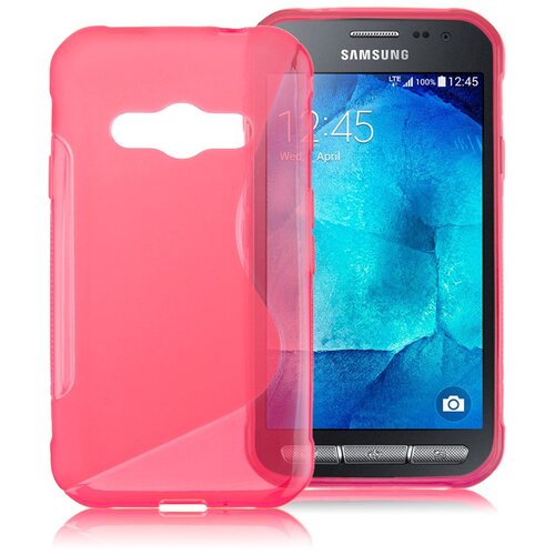  Gumijasti / gel etui S-Line za Samsung Galaxy Xcover 3 - roza Cene