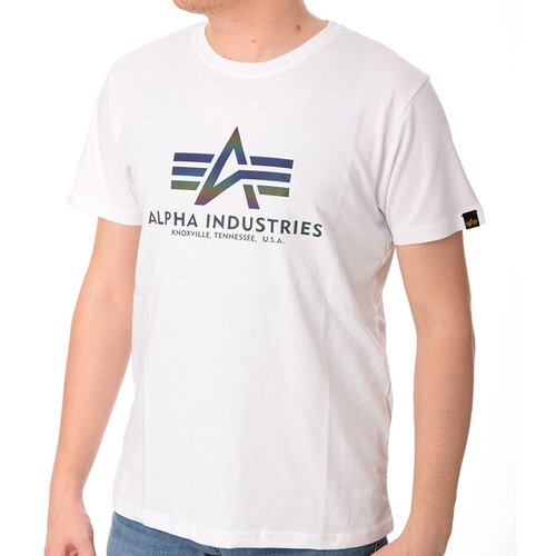Alpha muška  industries majica basic t-shirt rainbow Cene