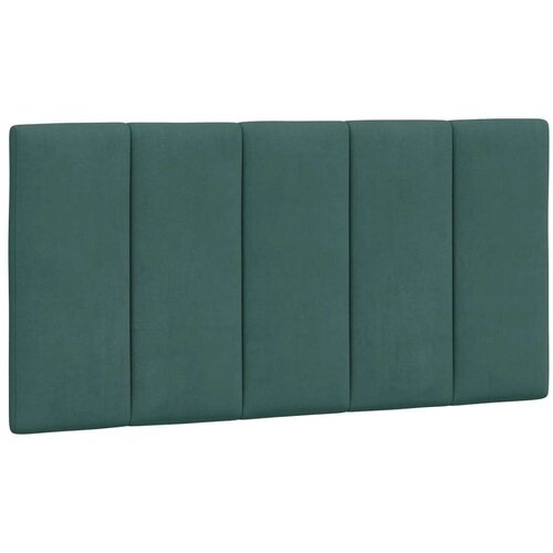 VidaXL Krevet s madracem tamnozeleni 100x200 cm bar&amp;scaron;unasti Slike