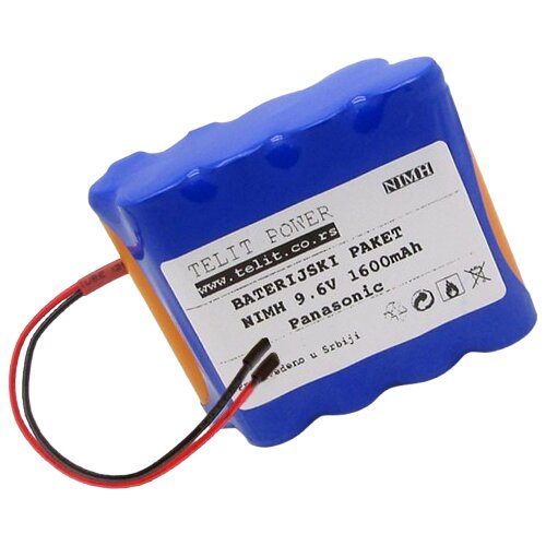 Telit Power Baterija za medicinski uređaj EKG Cardioline AR600, Ni-MH, 9.6V, 1600mAh Cene