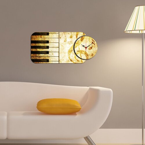 Wallity zidni sat YMS-62, 68x32 cm, 2 dela Cene